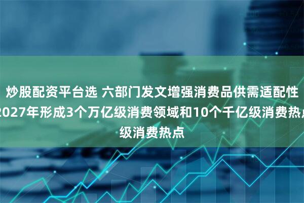 炒股配资平台选 六部门发文增强消费品供需适配性 2027年形成3个万亿级消费领域和10个千亿级消费热点